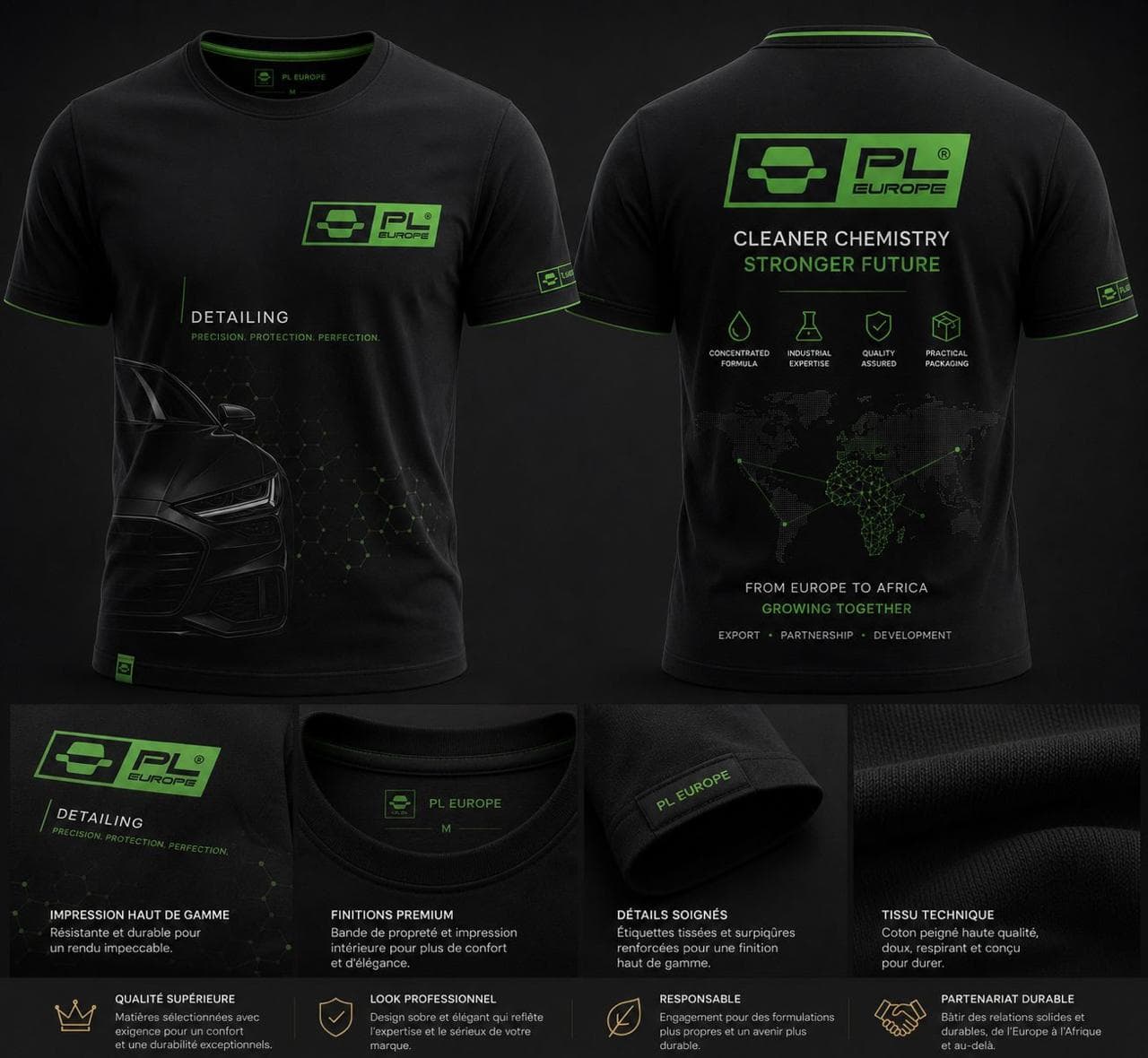 T-shirt manches courtes PL Europe